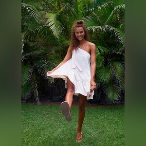 Free People | Avery One Shoulder Mini Dress